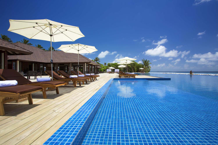 Main pool and sun loungers